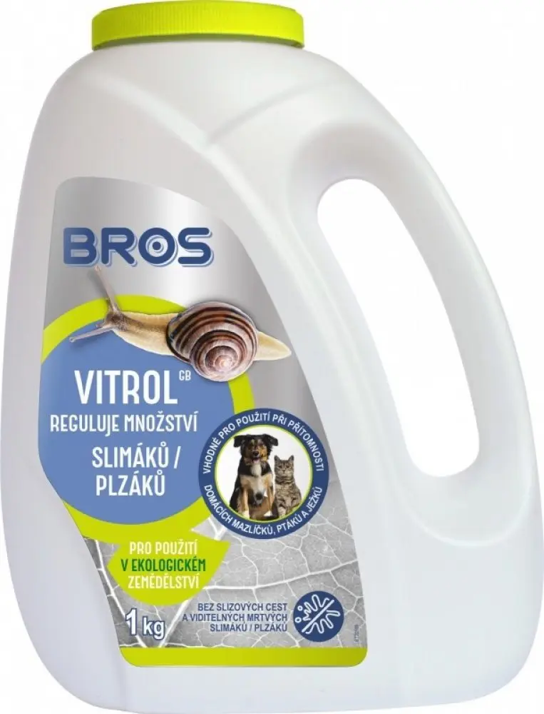 BROS VITROL k hubení slimáků 1 kg