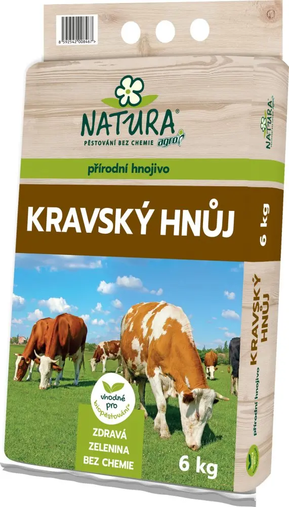AGRO CS NATURA Kravský hnůj 6 kg