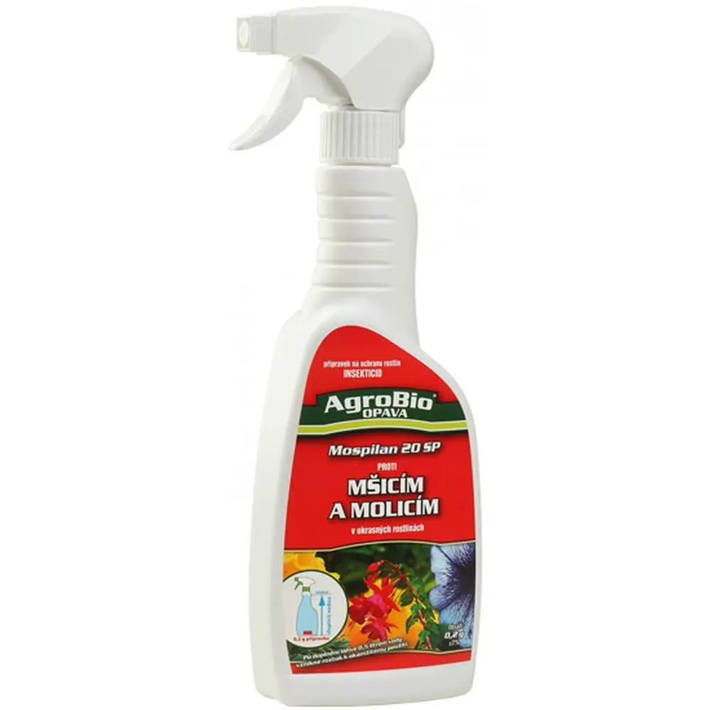 Mospilan 20 SP 0,2g rozpr. / 500ml proti mšicím a molicím
