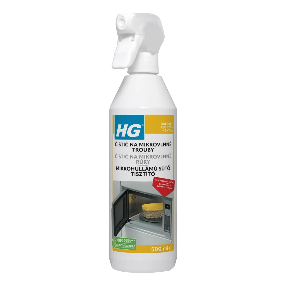 HG 52605 Čistič pro mikrovlnné trouby 500ml + 30%ZDARMA