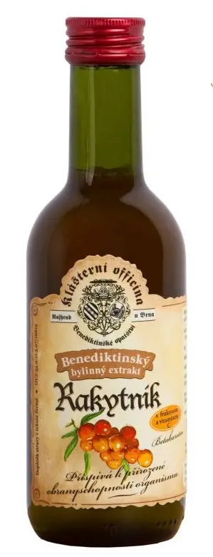 Bylinný fruktózový sirup RAKYTNÍK 290 g