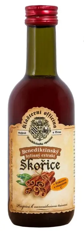 Bylinný fruktózový sirup SKOŘICE 290 g