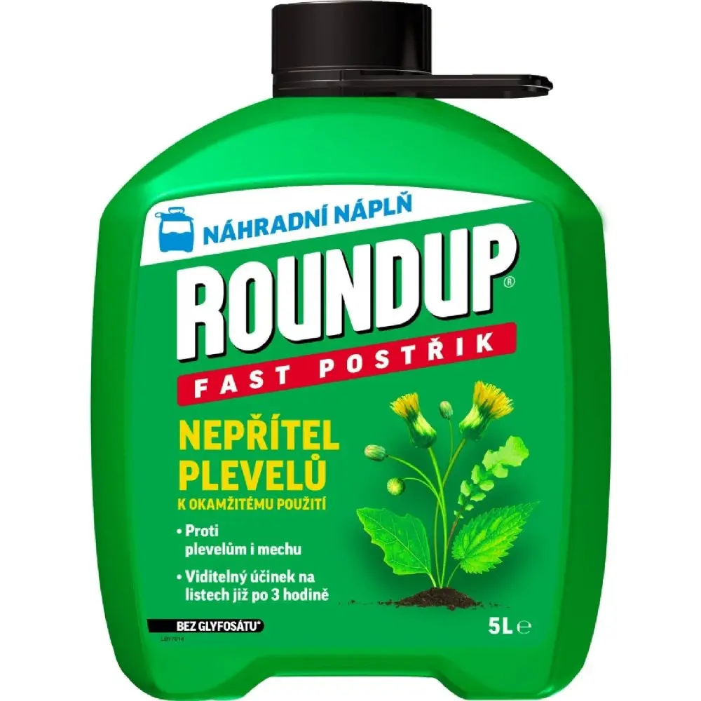 Roundup Fast 5l - Rychlý a účinný herbicid proti plevelům