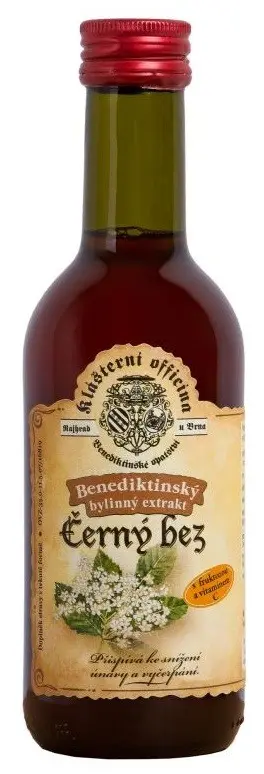 Bylinný fruktózový sirup ČERNÝ BEZ 290 g