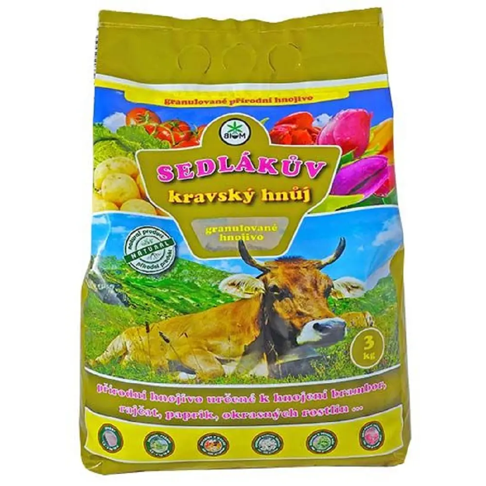 Kravský hnůj 3kg