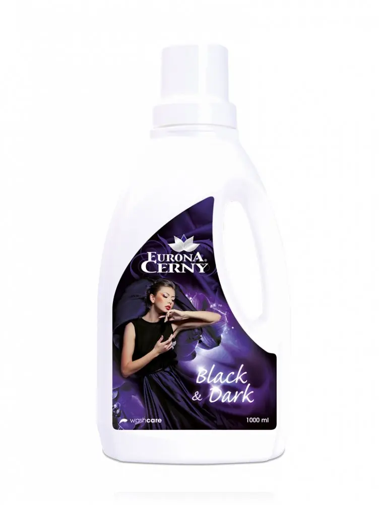 e 1010 Tekutý prostředek na černé a tmavé/Black & Dark 1L