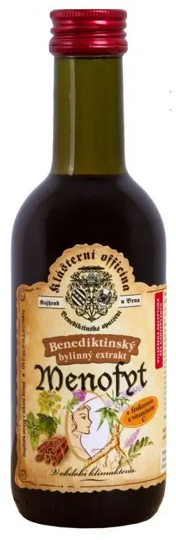 Bylinný fruktózový sirup MENOFYT 275 g