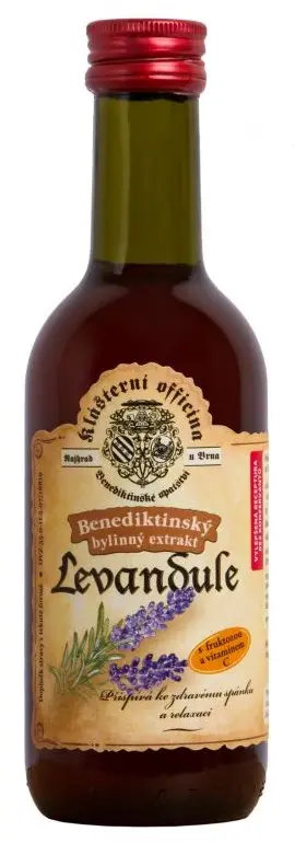 Bylinný fruktózový sirup LEVANDULE 290 g
