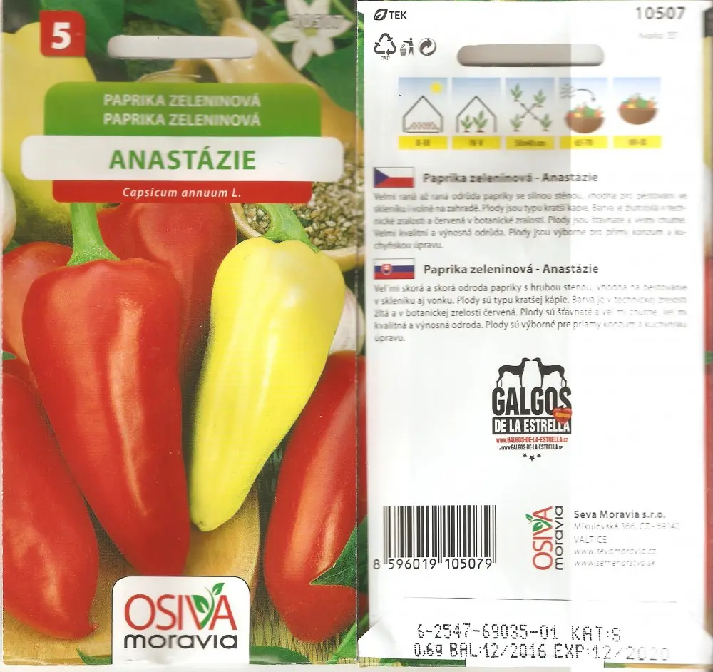 Culina Botanica Paprika Anastázie