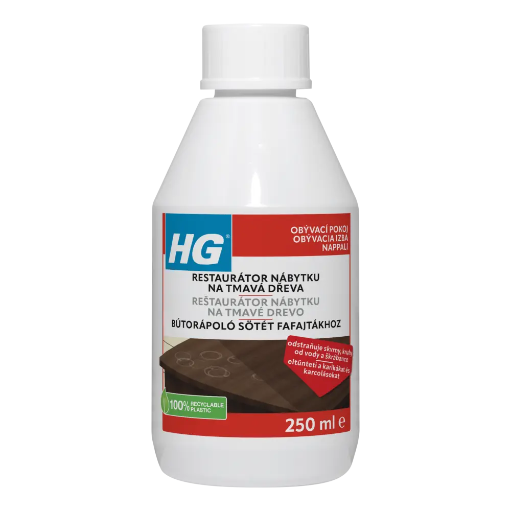 HG 41003 Restaurátor nábytku pro tmavé druhy dřeva 250ml