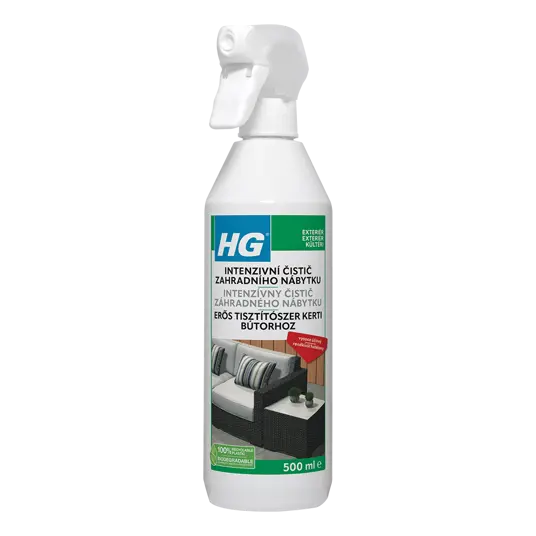 HG 12405 Intenzivní čistič zahradního nábytku 500ml
