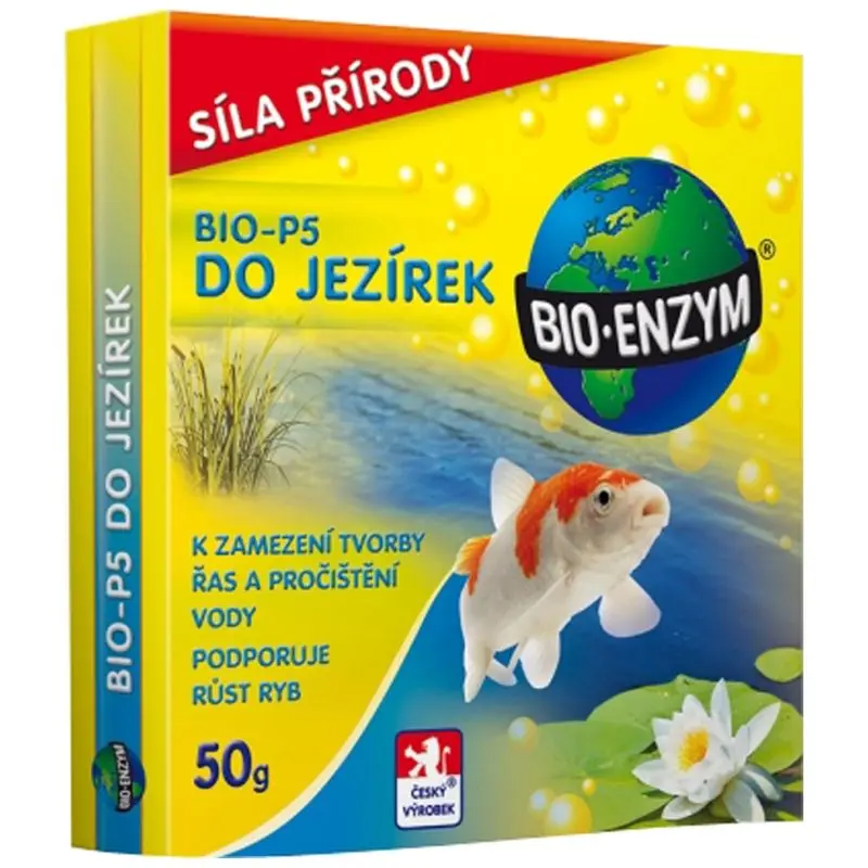 BioEnzym - BIO P5 DO JEZÍŘEK gram: 50,00