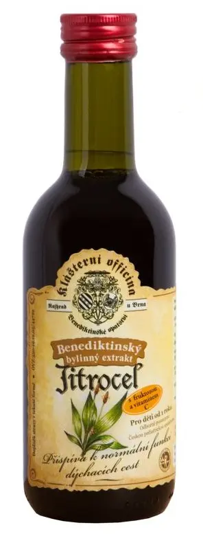 Bylinný fruktózový sirup JITROCEL 290 g