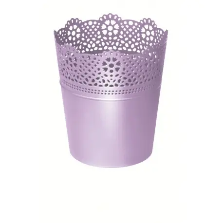 PROSPERPLAST - Obal na květináč LACE 16cm
