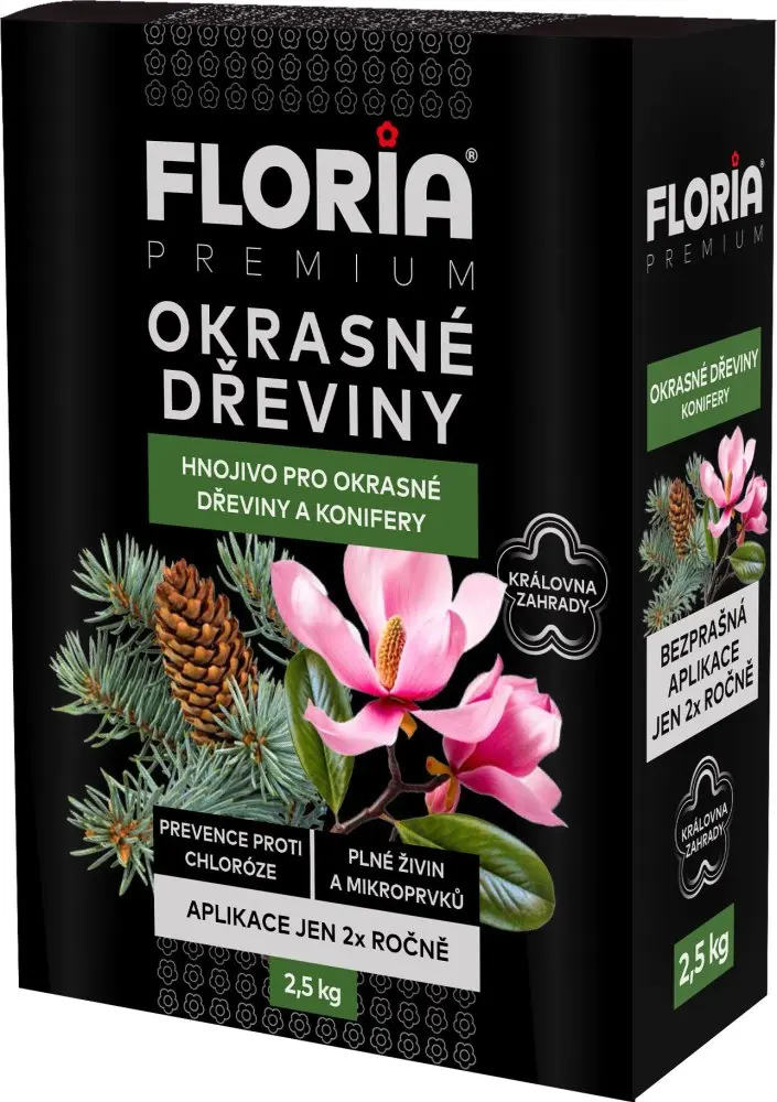 AGRO CS FLORIA PREMIUM Hnojivo pro okrasné dřeviny a konifery 2,5 kg
