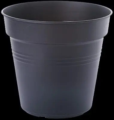 elho Výsadbový květináč Green Basics Growpot černý pr. 15 x 14 cm