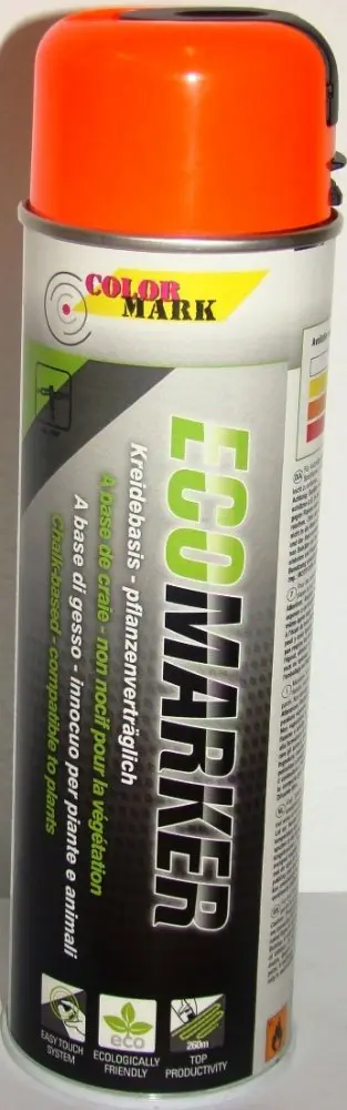 Sprej Ecomarker křídový 500ml - oranžový