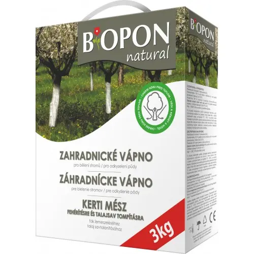 Bopon Zahradnické vápno 3kg VELKÉ BALENÍ
