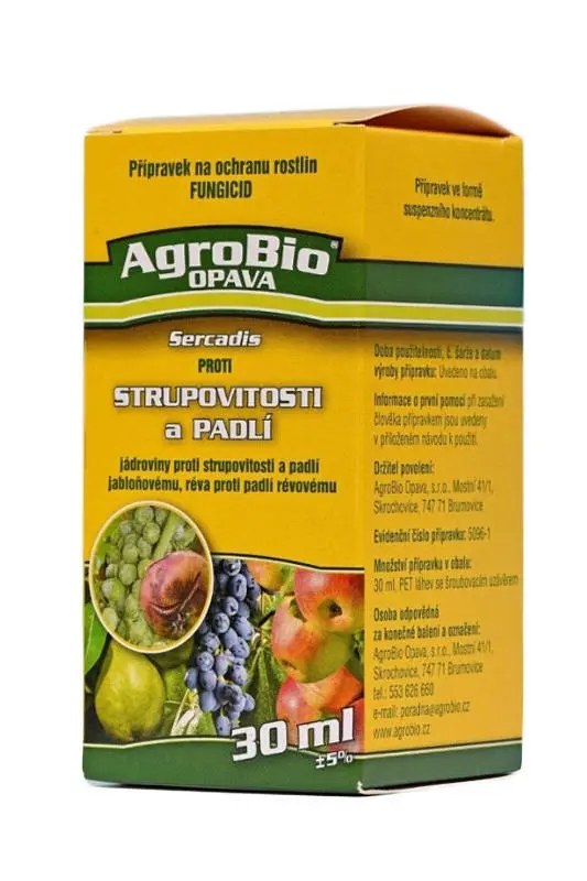 AgroBio PROTI strupovitosti a padlí (Sercadis) 30 ml