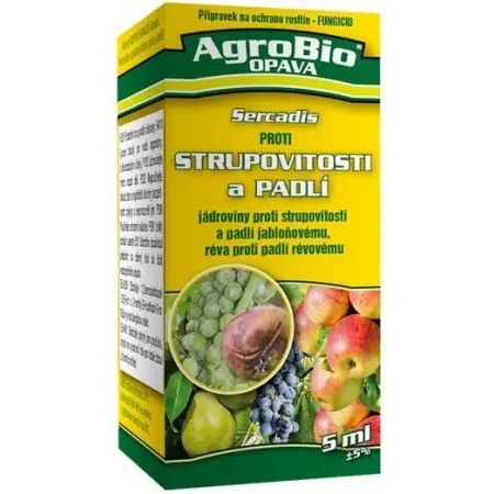 AgroBio PROTI strupovitosti a padlí (Sercadis) 5 ml