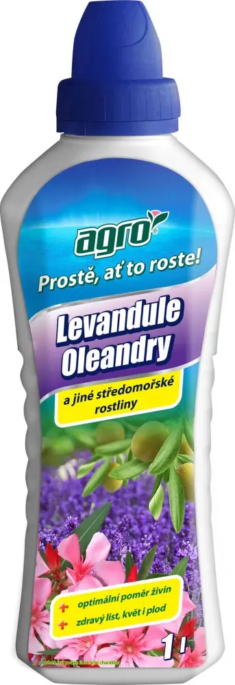 AGRO CS AGRO Kapalné hnojivo pro levandule a oleandry 1 l