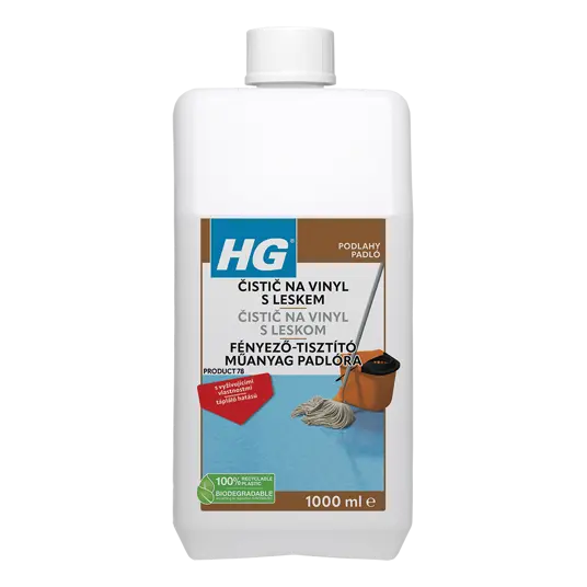 HG 11810 Vyž. čistič s leskem pro podlahy z umělých materiálů 1000ml