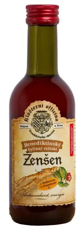 Bylinný fruktózový sirup ŽENŠEN 290 g