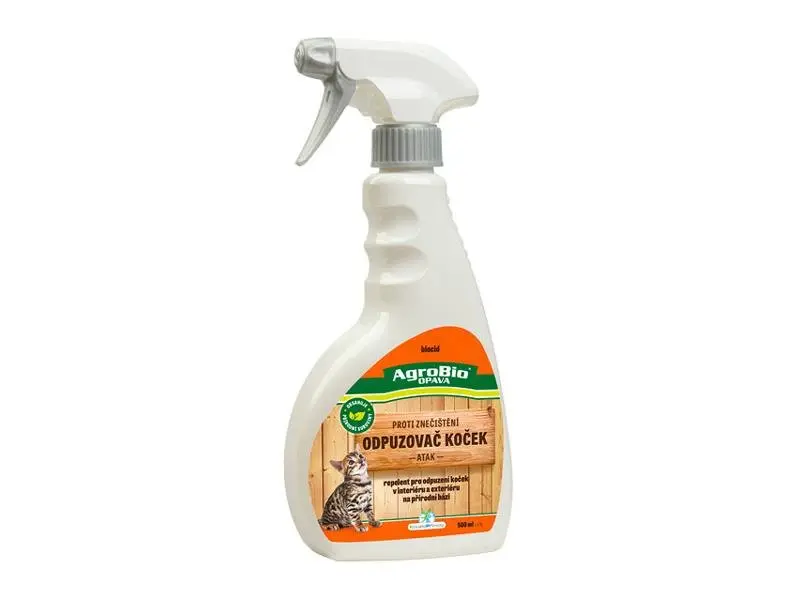 AgroBio ATAK Odpuzovač koček spray 500 ml/R