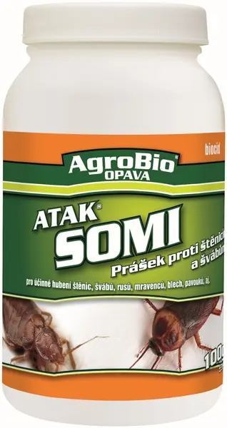 AgroBio Atak- Somi proti štěnicím a švábům 100 g