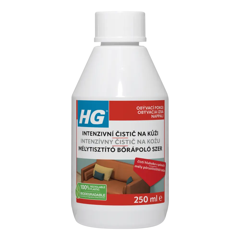 HG 17303 Intenzivní čistič pro kůži 250 ml
