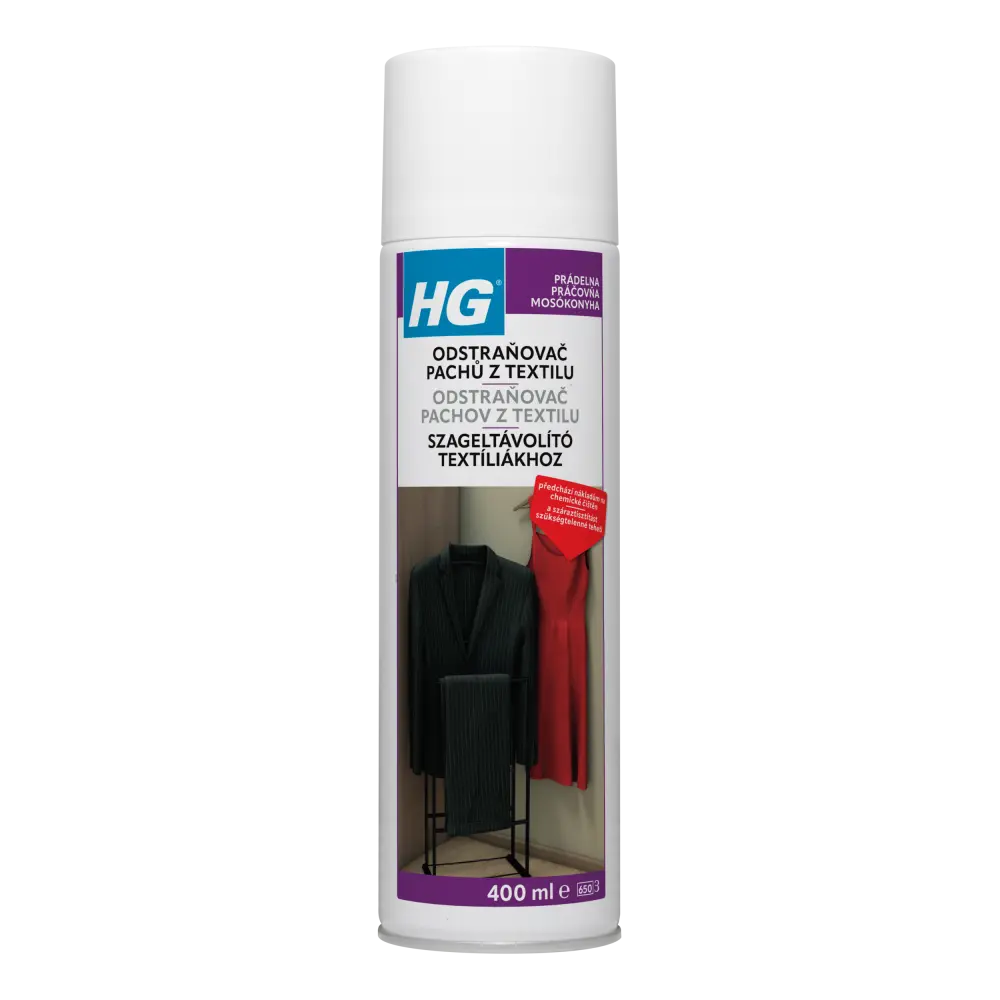 HG 42904 Odstraňovač pachů z textilu 400ml