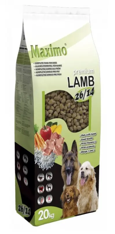 Delikan Dog Premium Maximo Lamb 20kg