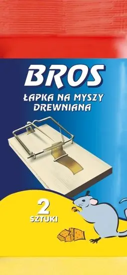 Past na myši BROS dřevěná malá