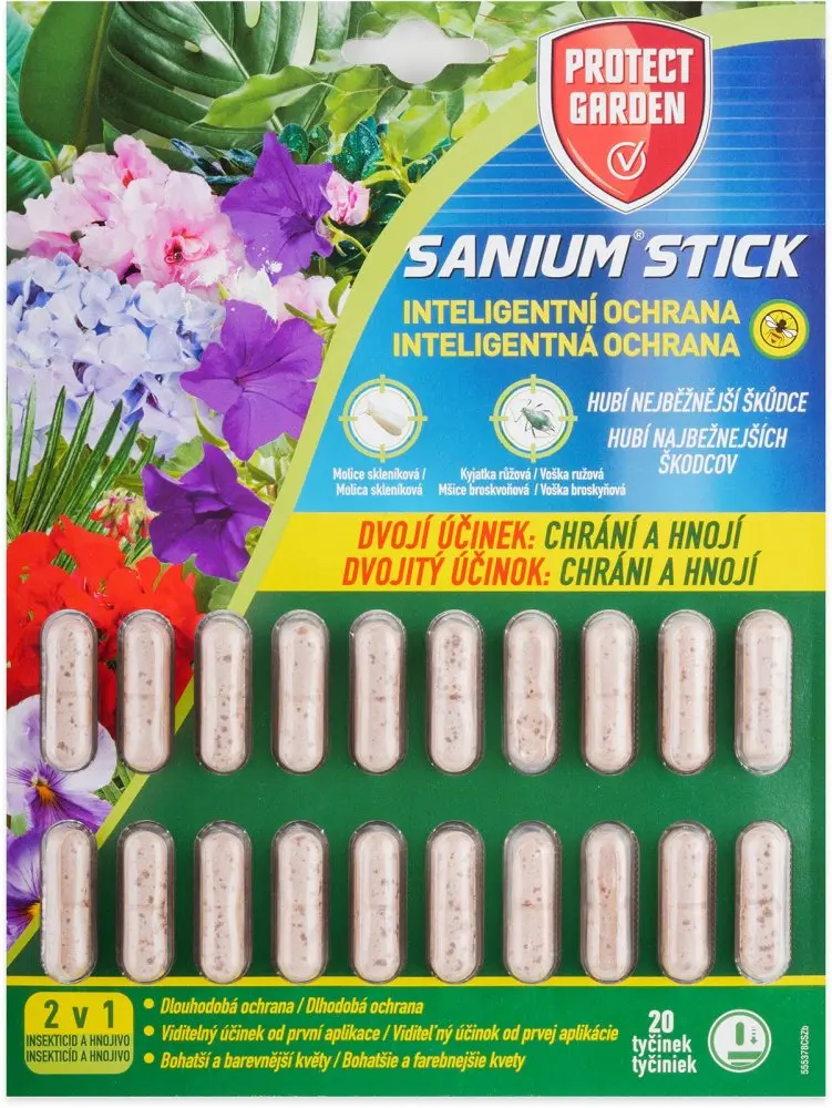Insekticidní tyčinky Sanium Stick 20ks