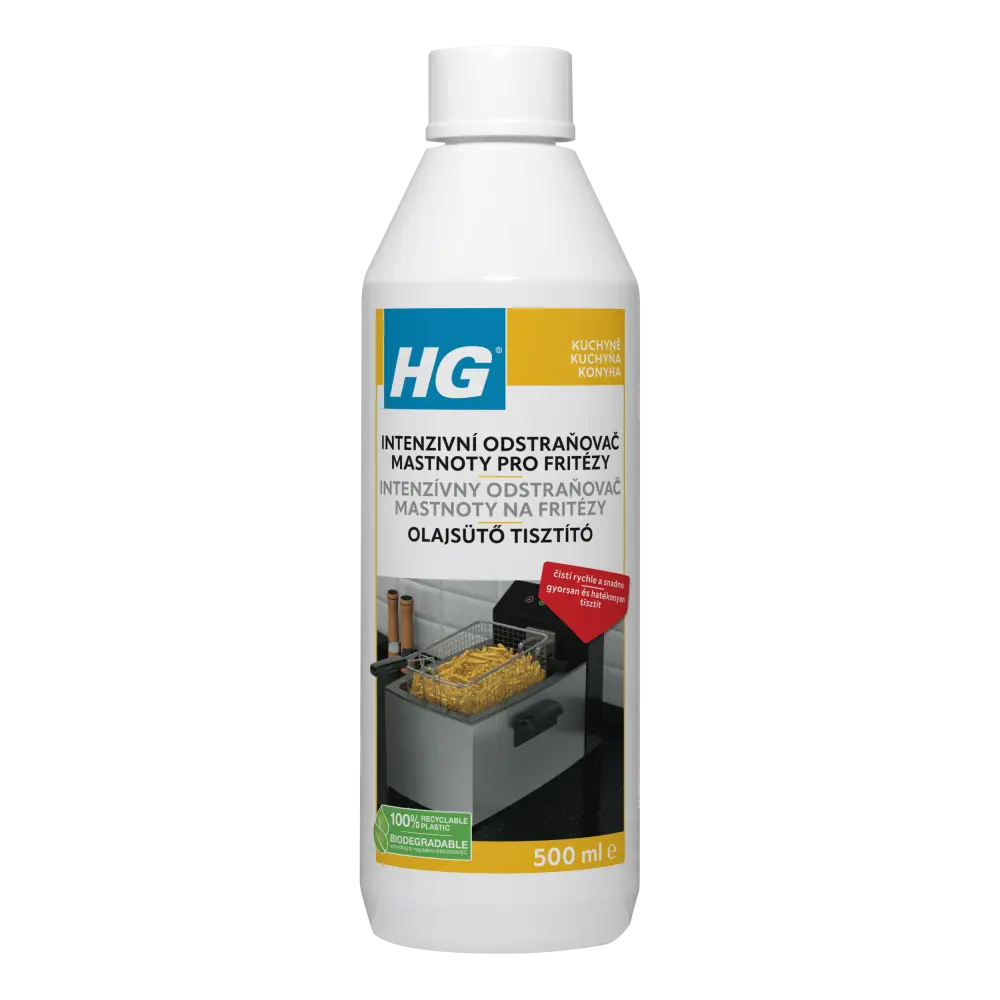 HG 61605 Intenzivní odstraňovač mastnoty pro fritézy 500ml