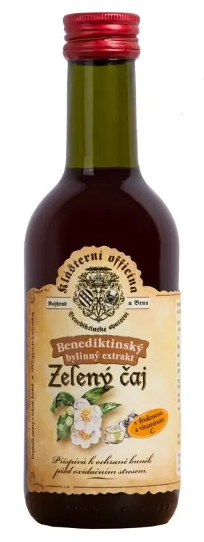 Bylinný fruktózový sirup ZELENÝ ČAJ 290 g DMT 4/26
