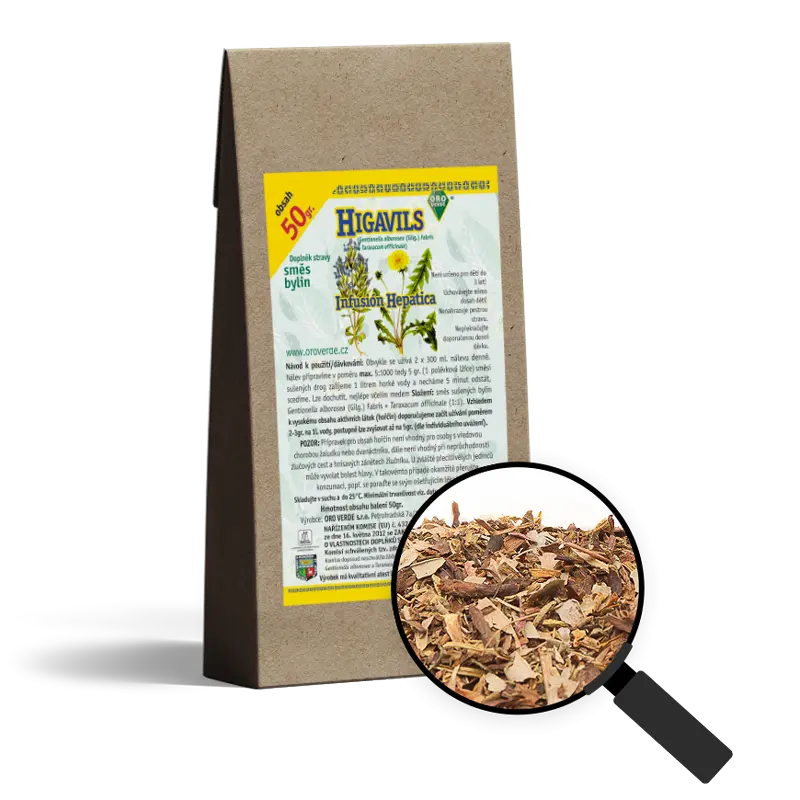 HIGAVILS 50 g, směs sušených bylin