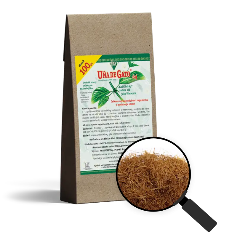 UŇA DE GATO (VILCACORA) 100 g, čaj