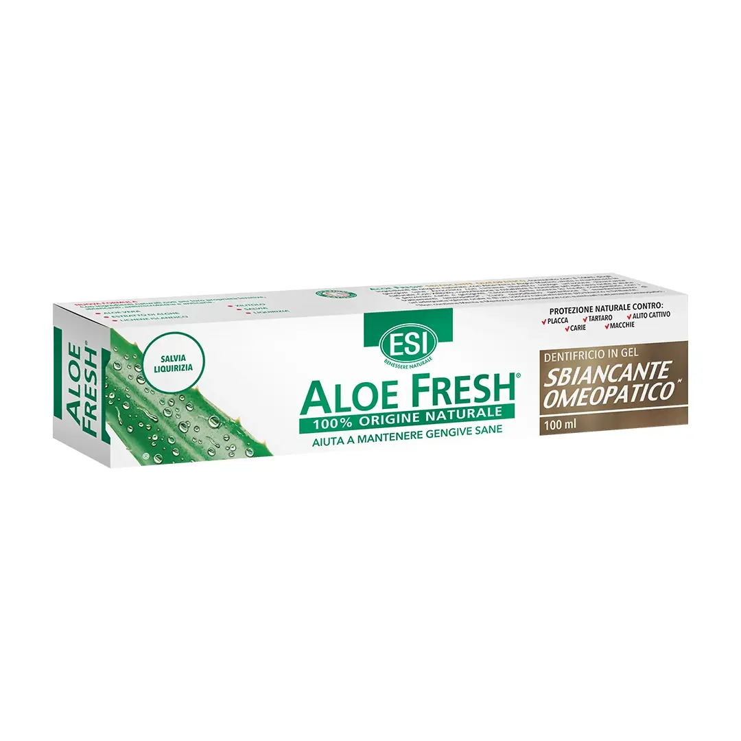Zubní pasta ESI AloeFresh Homeopatic 100 ml