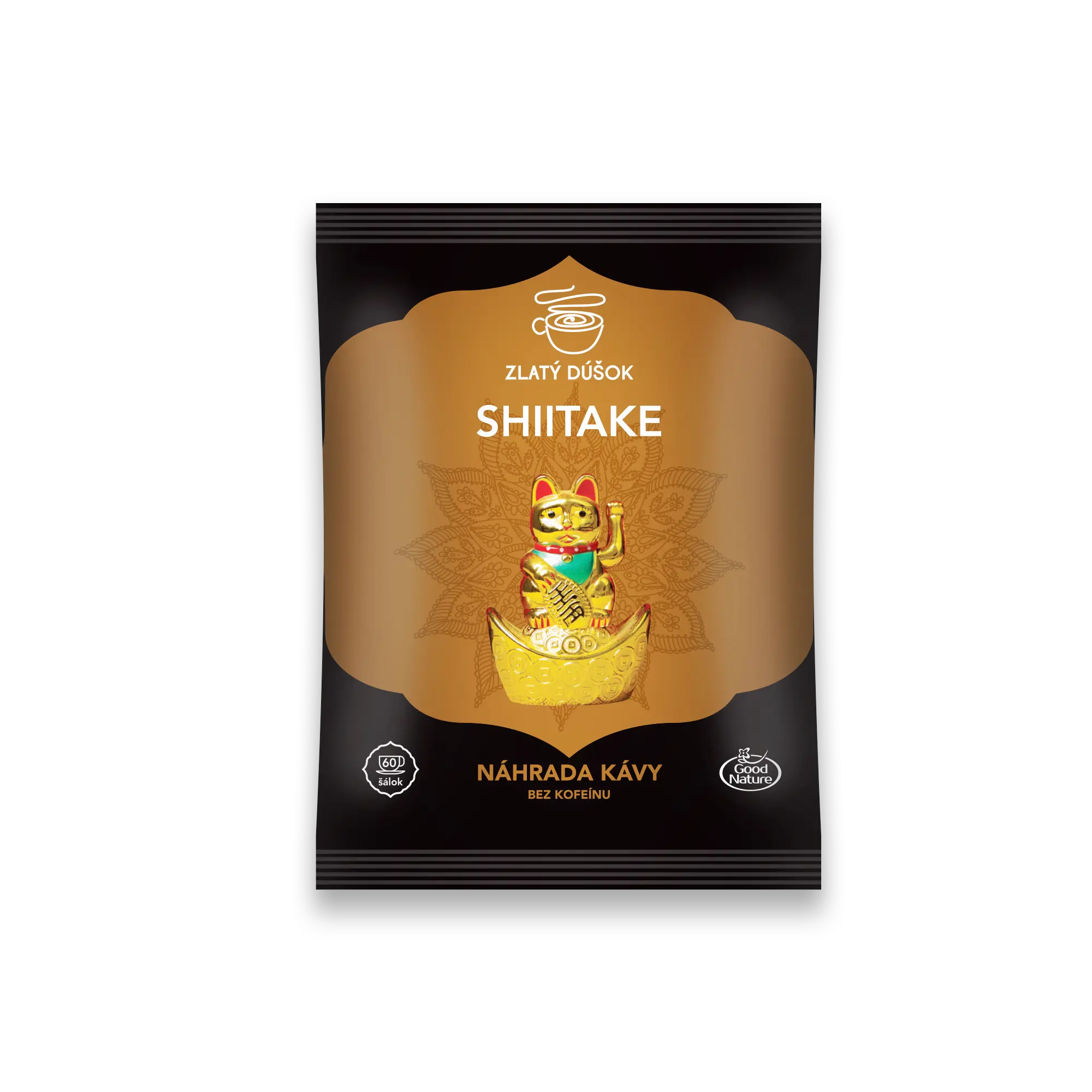 Zlatý Doušek, Instantní kávovinový nápoj s houbou SHIITAKE 100 g