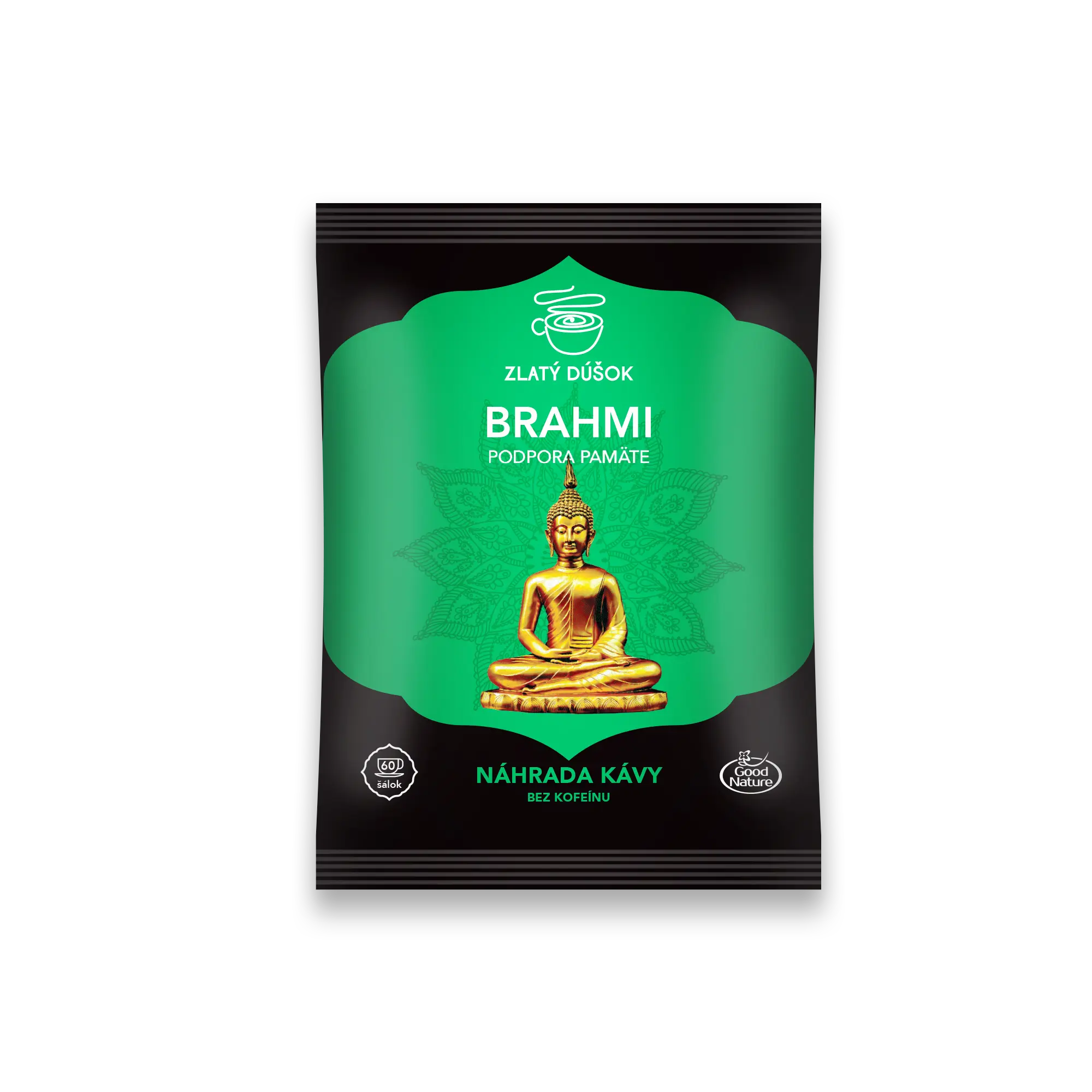 Good Nature Zlatý doušek Ajurvédská náhrada kávy Brahmi 100 g