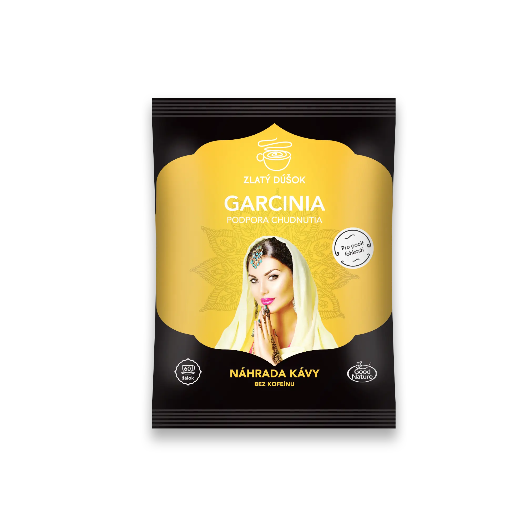 Good Nature Zlatý doušek Ajurvédská Káva GARCINIA 100 g