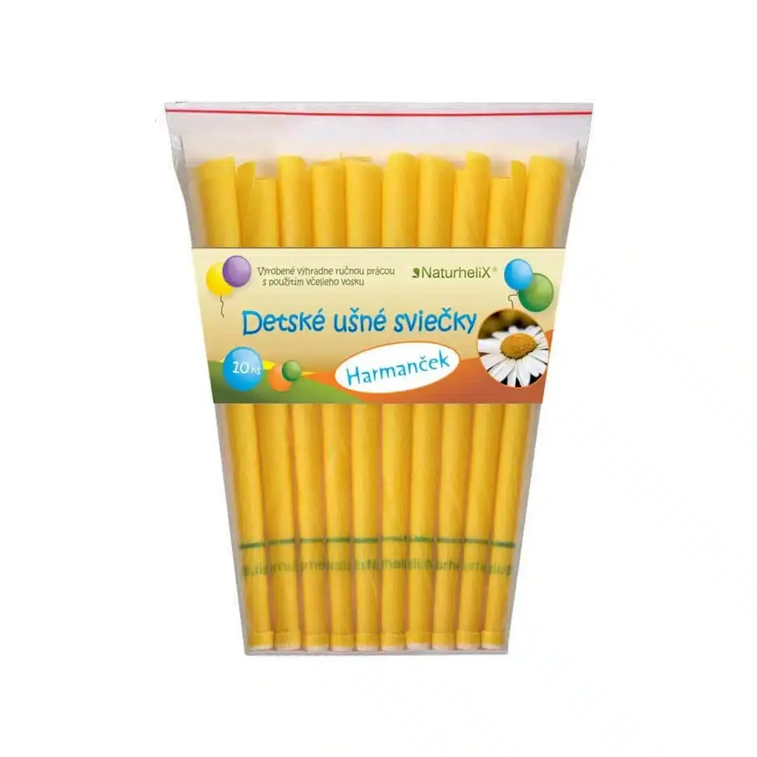 NaturheliX® dětské svíčky HEŘMÁNEK (10 ks)
