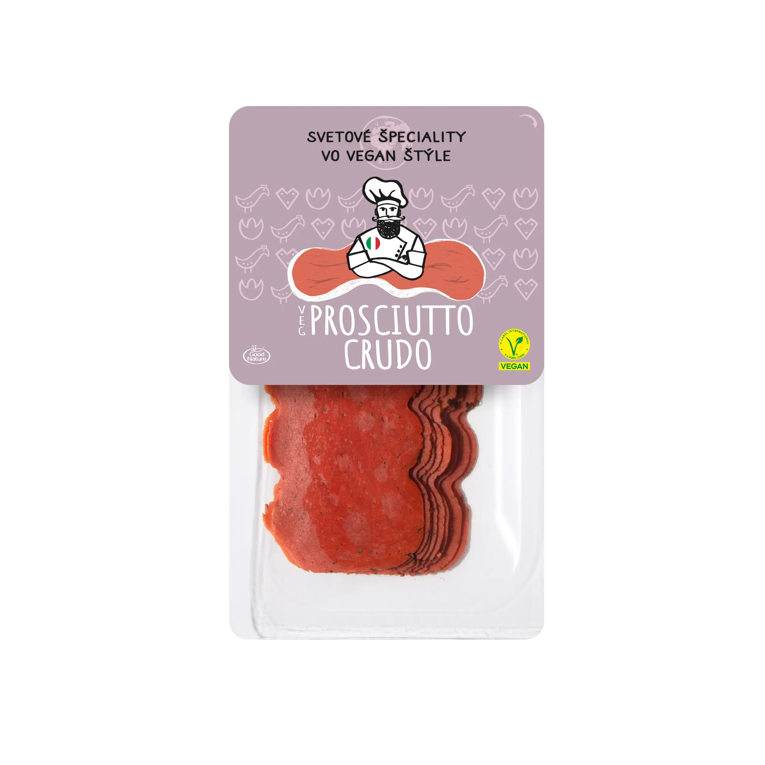 Vegan Prosciutto Crudo, 80g