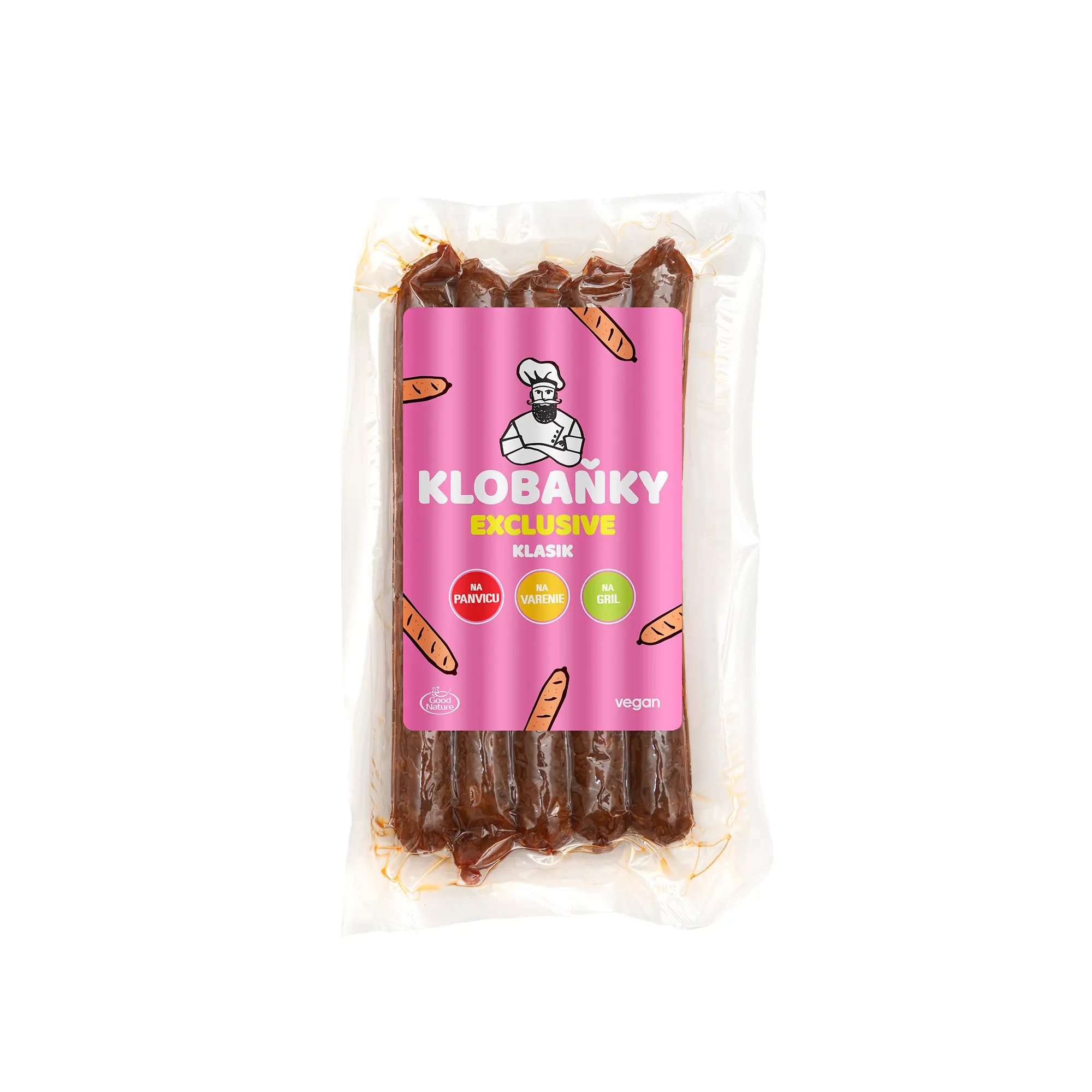 Klobaňky exclusive klasik - vegan
