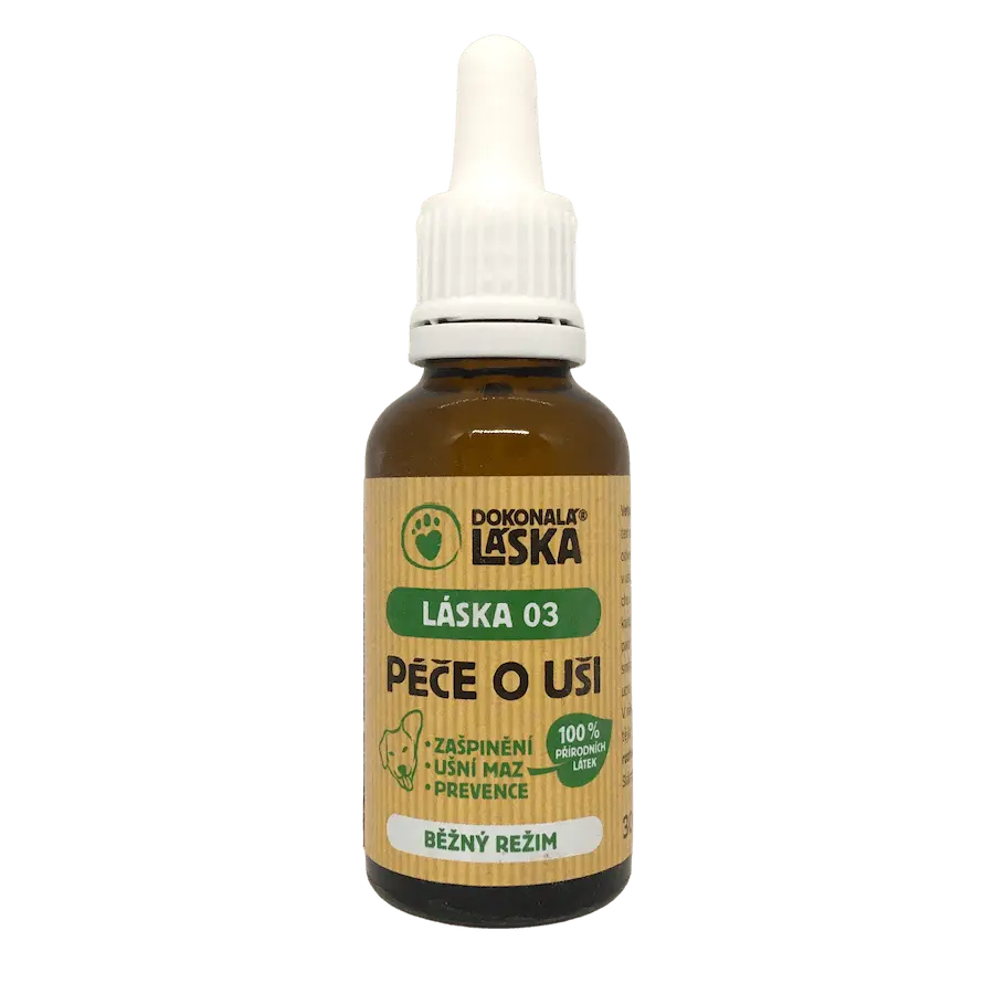 Dokonalá Láska LÁSKA 03 - Péče o uši v běžném režimu 30 ml