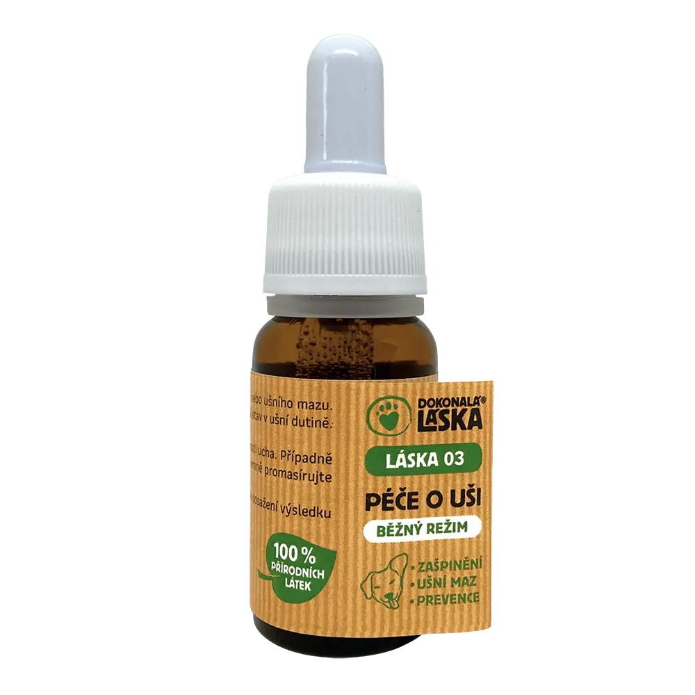 Dokonalá Láska LÁSKA 03 - Péče o uši v běžném režimu 10 ml