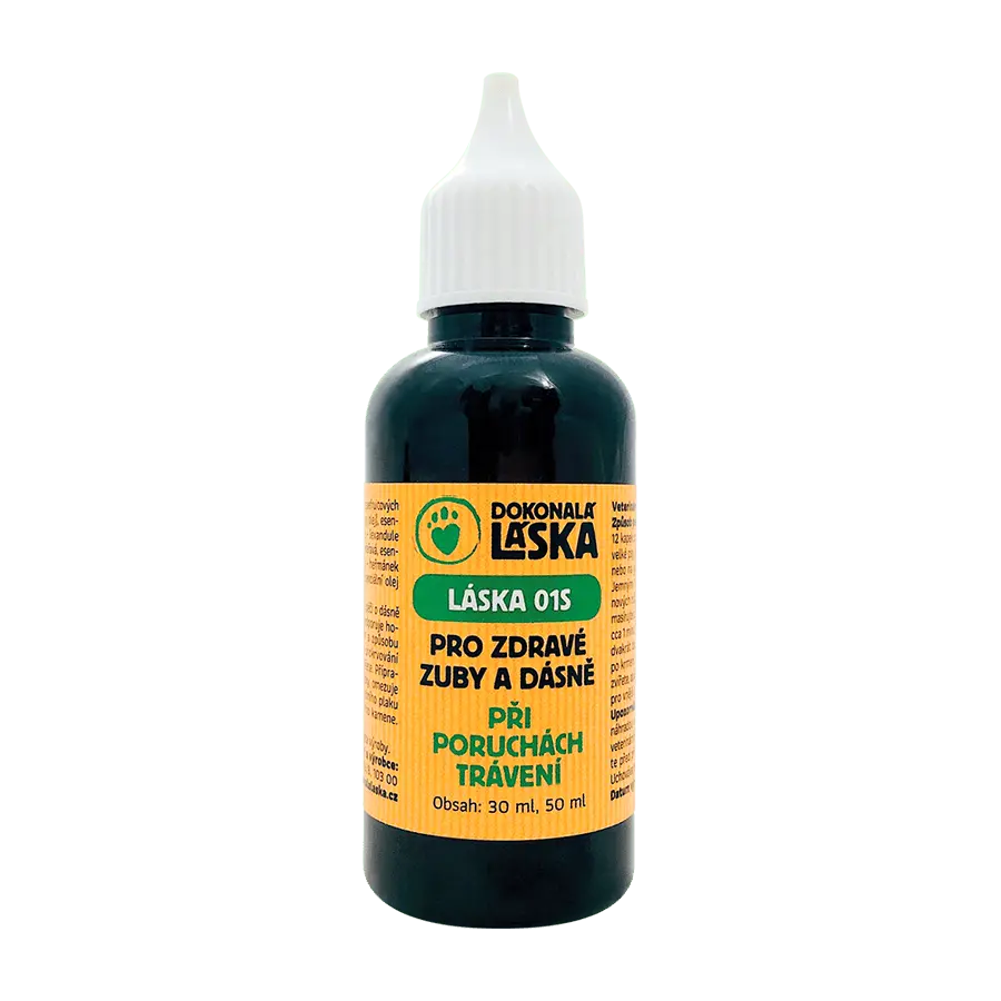 LÁSKA 01S Pro zdravé zuby a dásně psů