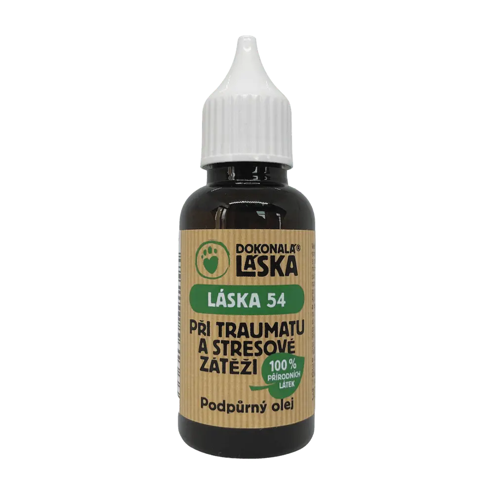 LÁSKA 54 Při traumatu a stresové zátěži 30ml