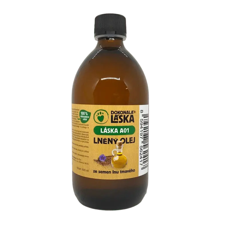 Dokonalá Láska Láska A01 Lněný olej 500 ml